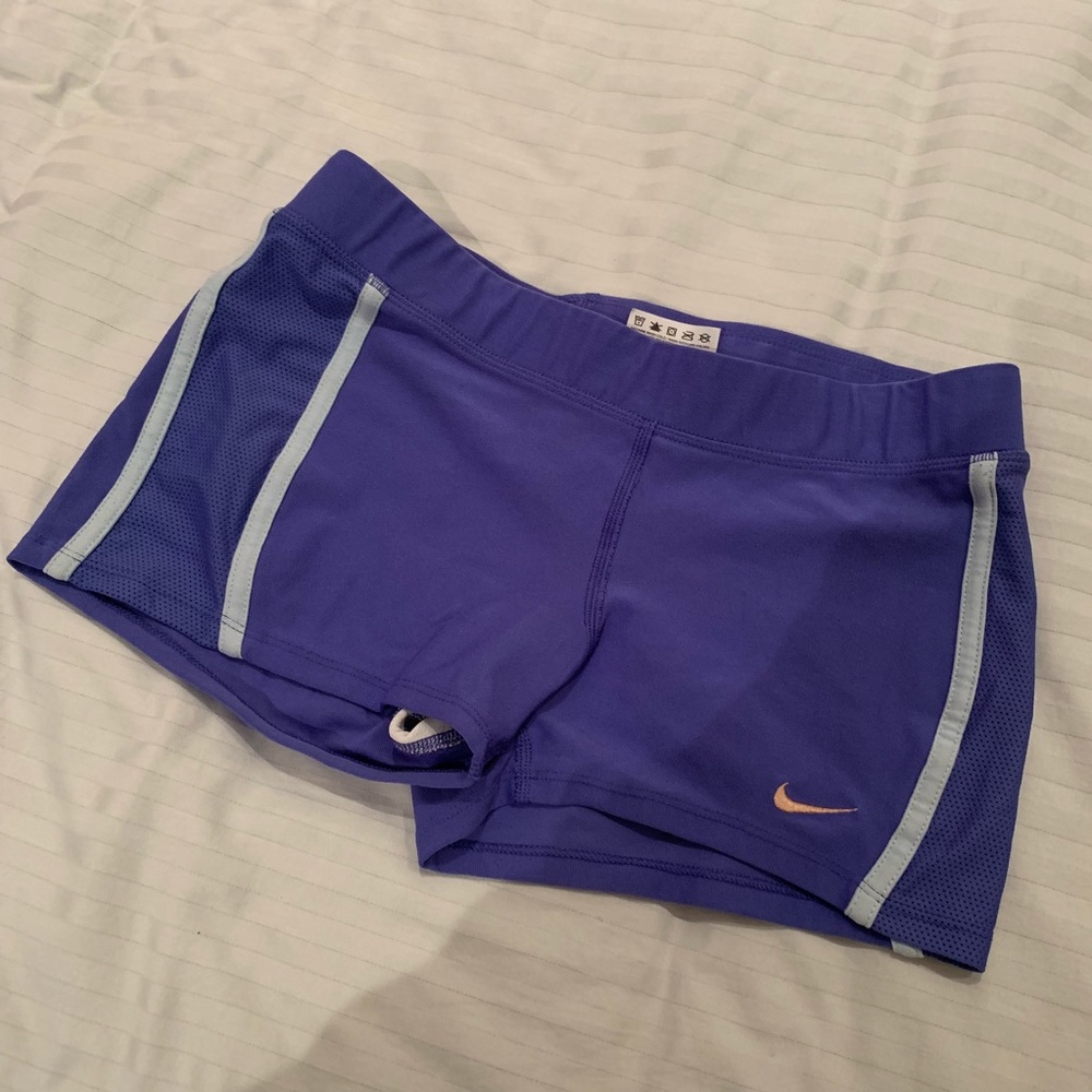 Urple nike dri-fit booty shorts